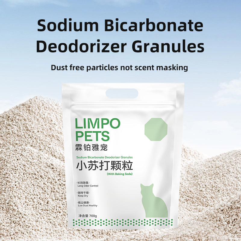 LIMPO Baking Soda Deodorizing Cat Litter Companion Long-lasting Deodorizing Low Dust Healthy700g(100 packs Starting from)