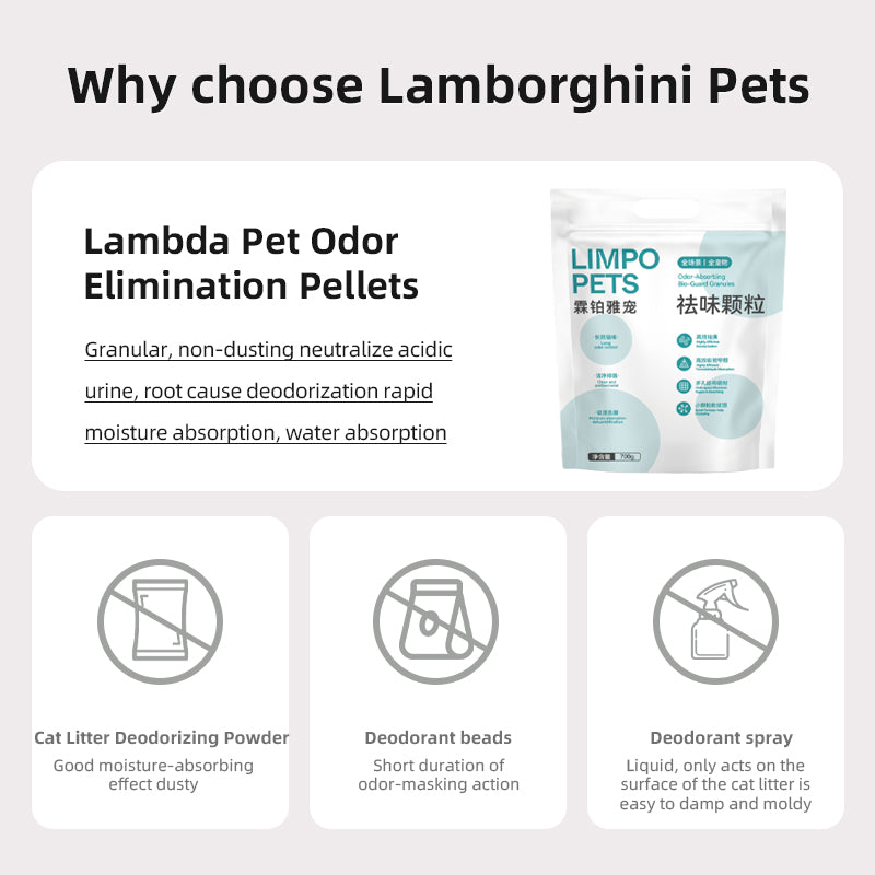 LIMPO Pet activated charcoal deodorizer for urine odor removal pellets700g(100 packs Starting from)